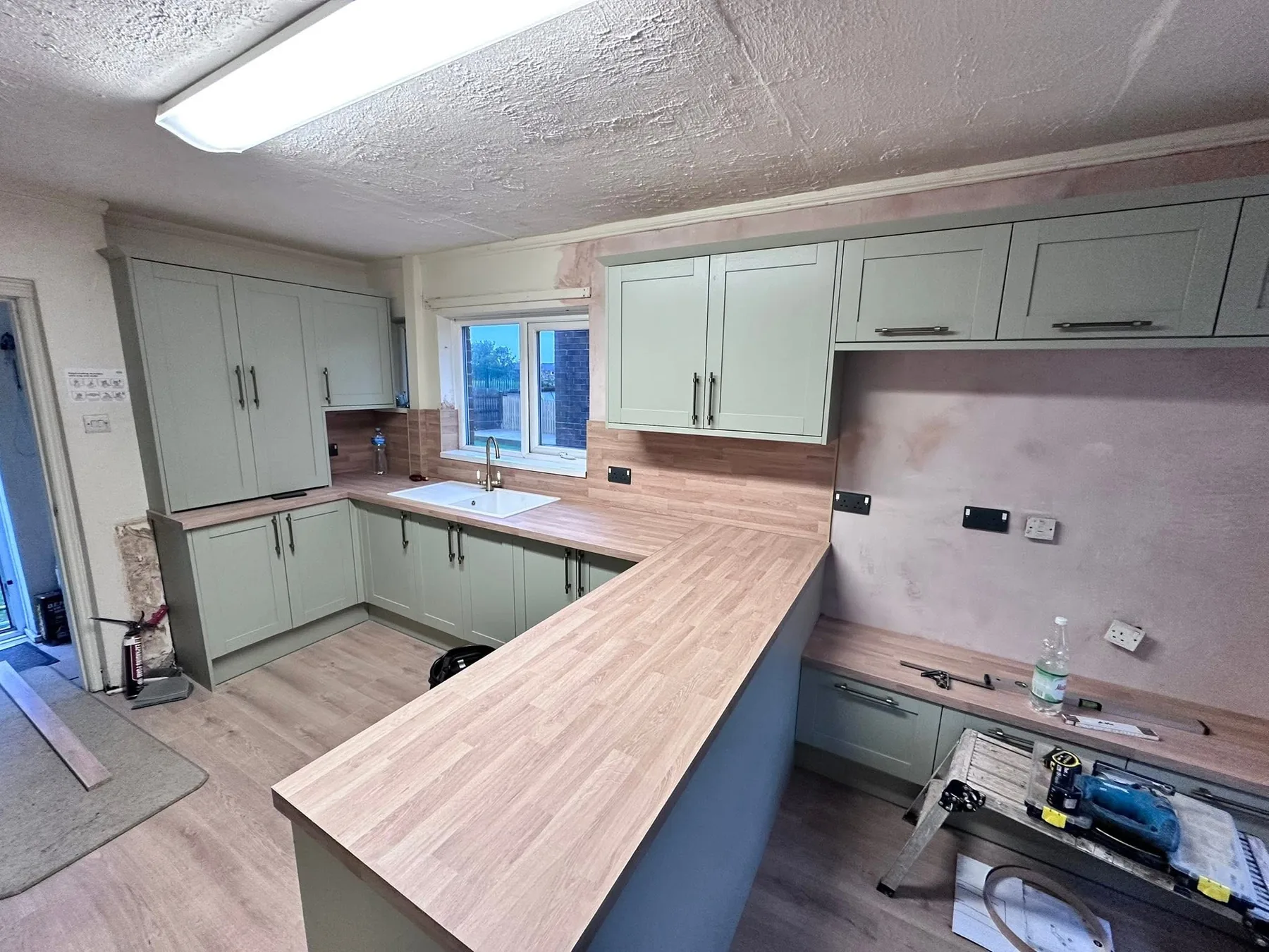 Kitchen fitting by PL Carpentry