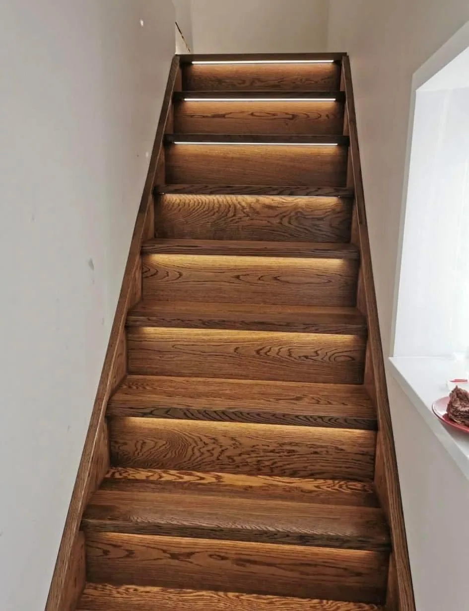 Oak staircase refurbishment